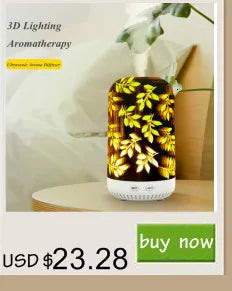 300ml Ultrasonic Aromatherapy Lamp Air Humidifier