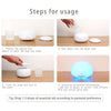 300ml Ultrasonic Aromatherapy Lamp Air Humidifier