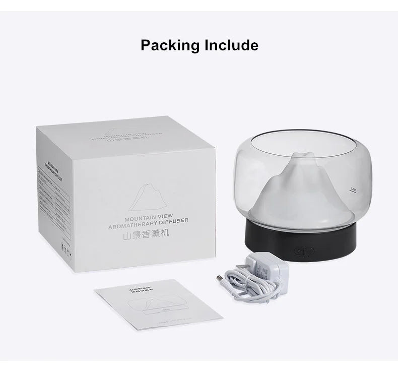 400ML Mountain View Essential Oil Aromatherapy Diffusor