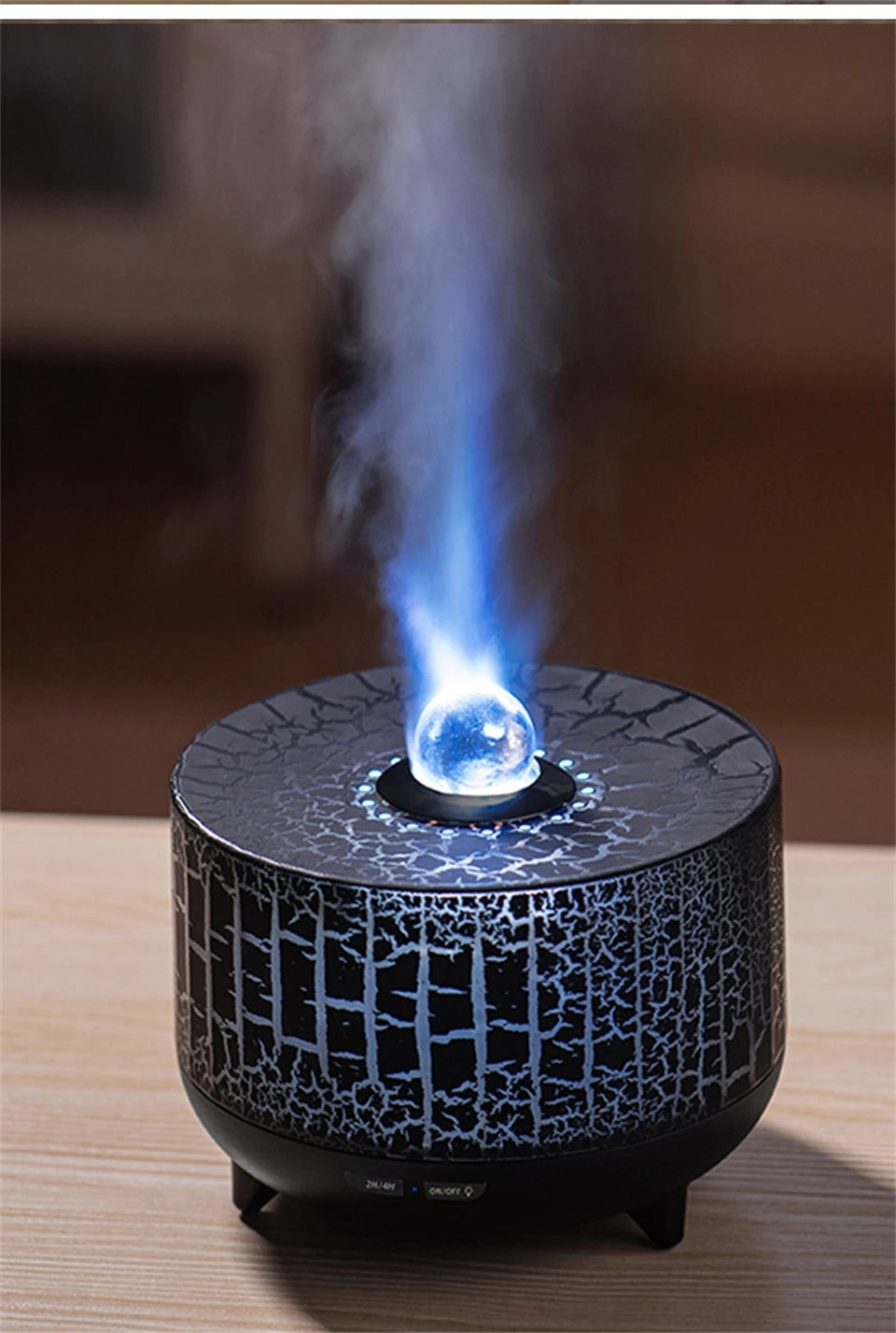 Ultrasonic Simulated Flame Lamp Air Humidifier