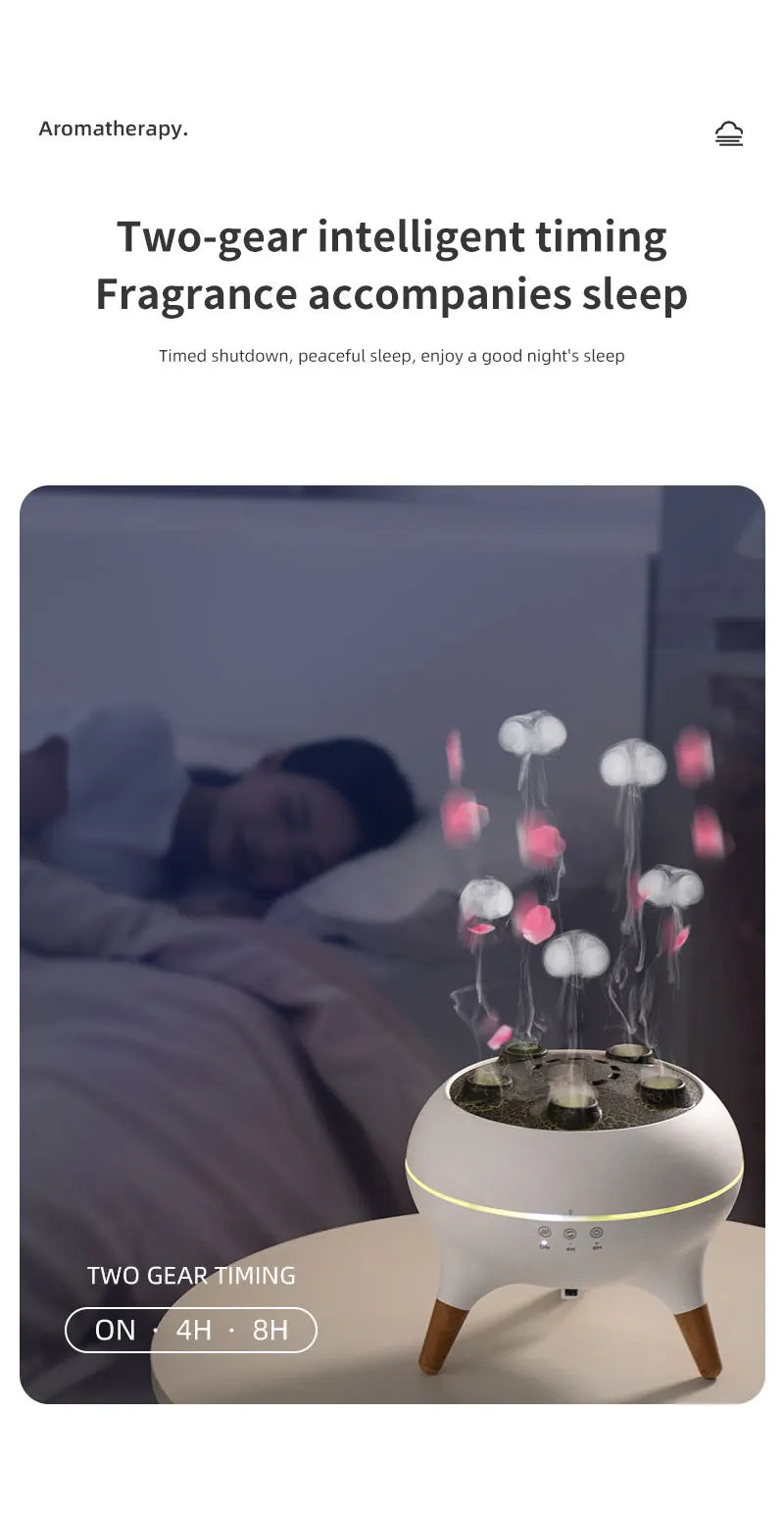 5 Spray Ports Jellyfish Air Humidifier